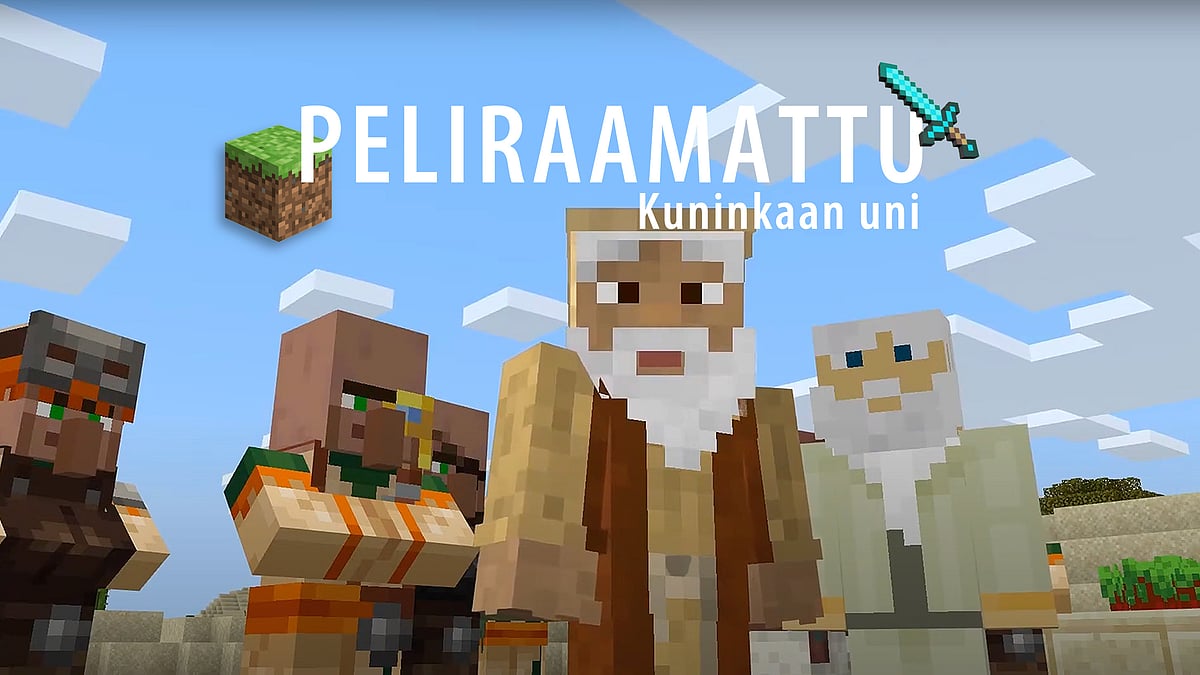 Peliraamattu-videosarjassa aiheena kuninkaan uni.