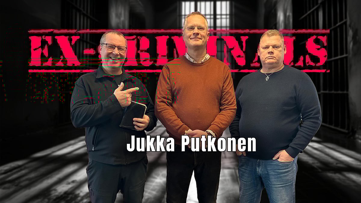 Ex-Criminals -podcastissa vieraana Jukka Putkonen.