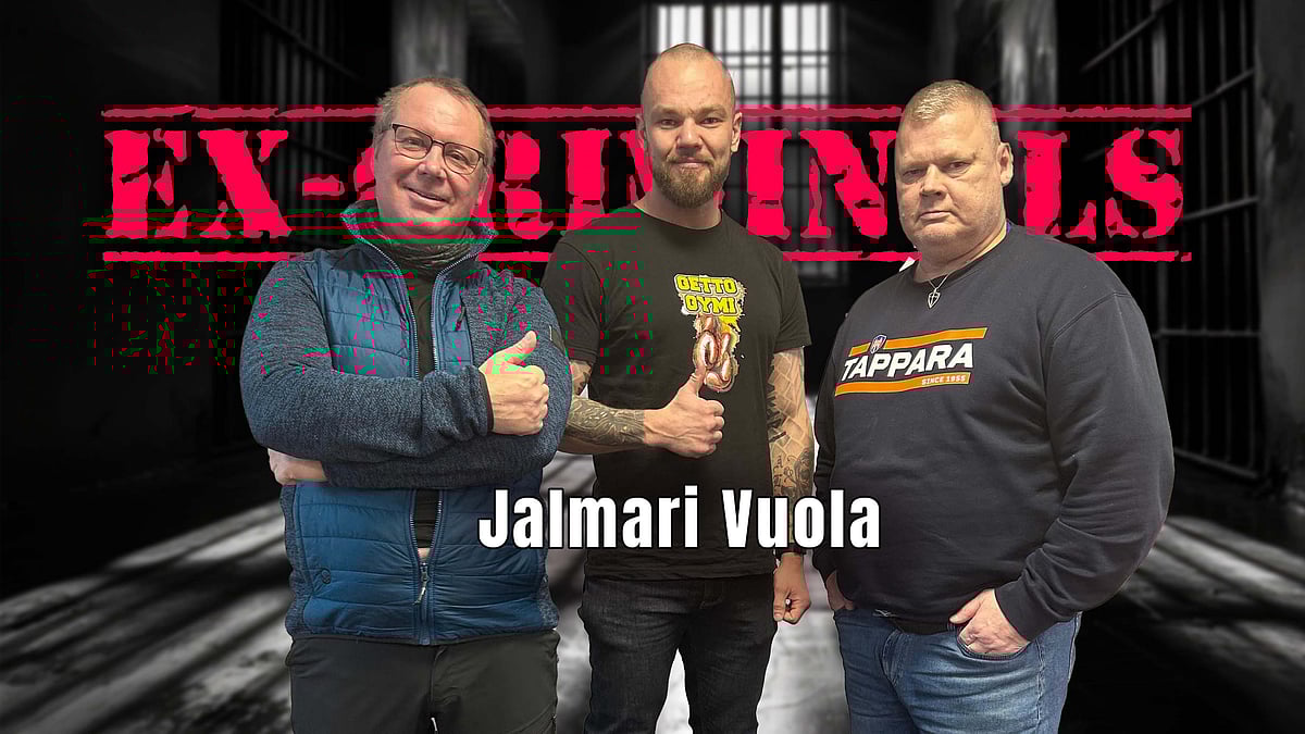 Ex-Criminals -podcastissa vieraana Jalmari Vuola.