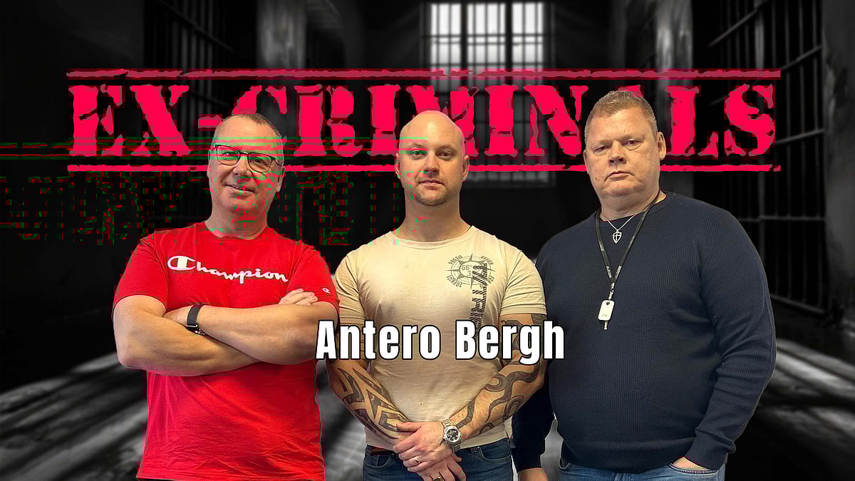 Ex-Criminals -podcastissa vieraana Antero Bergh.