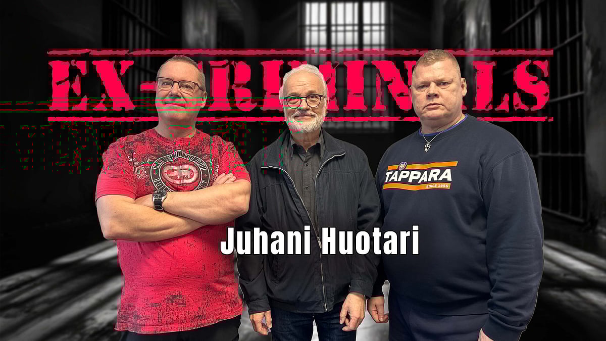 Ex-Criminals -podcastissa vieraana Juhani Huotari.