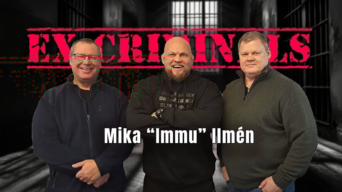 Ex-Criminals -podcastissa vieraana Mika "Immu" Ilmén.