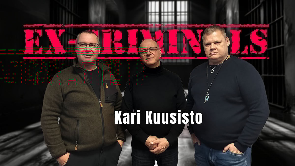 Ex-Criminals -podcastissa vieraana Kari Kuusisto.