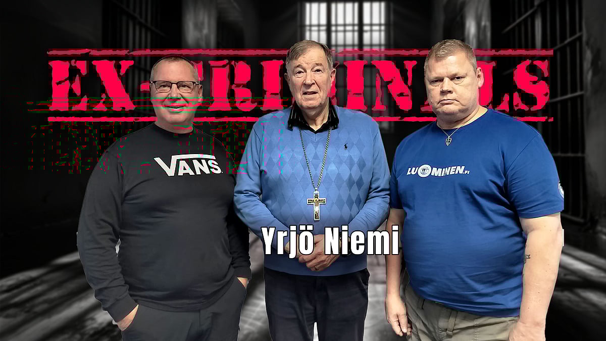 Ex-Criminals -podcastissa vieraana Yrjö Niemi.
