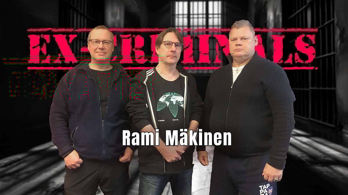 Ex-Criminals -podcastissa vieraana Rami Mäkinen.