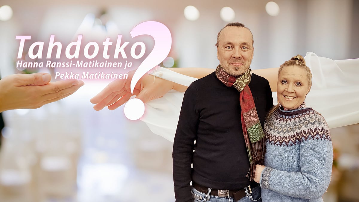 Tahdotko?-podcastissa vieraina Hanna Ranssi-Matikainen ja Pekka Matikainen.