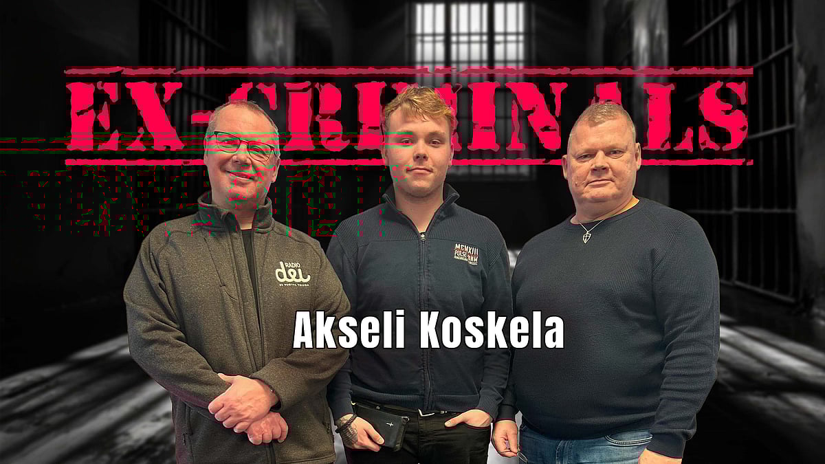 Ex-Criminals -podcastissa vieraana Akseli Koskela.