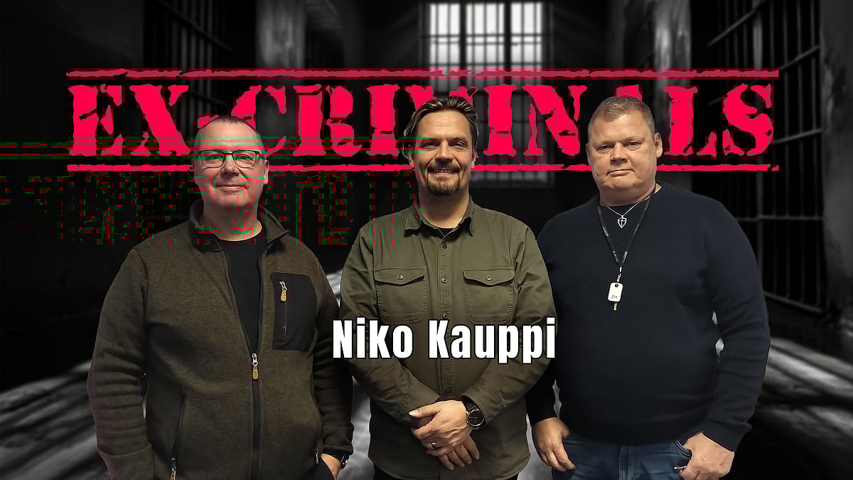 Ex-Criminals -podcastissa vieraana Niko Kauppi.