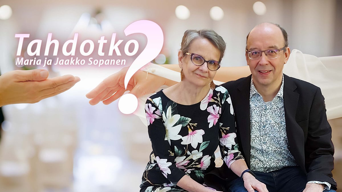Tahdotko?-podcastissa vieraina Kirsi-Marja ja Jaakko Sopanen.