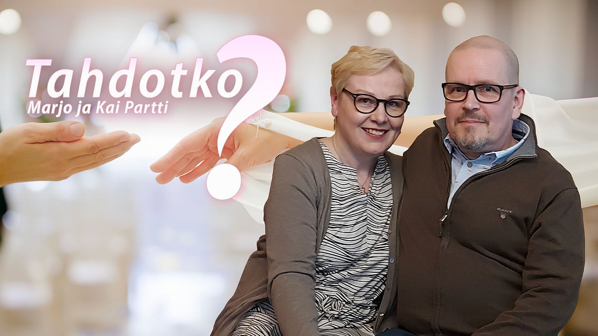 Tahdotko?-podcastissa vieraina Marjo ja Kai Partti.