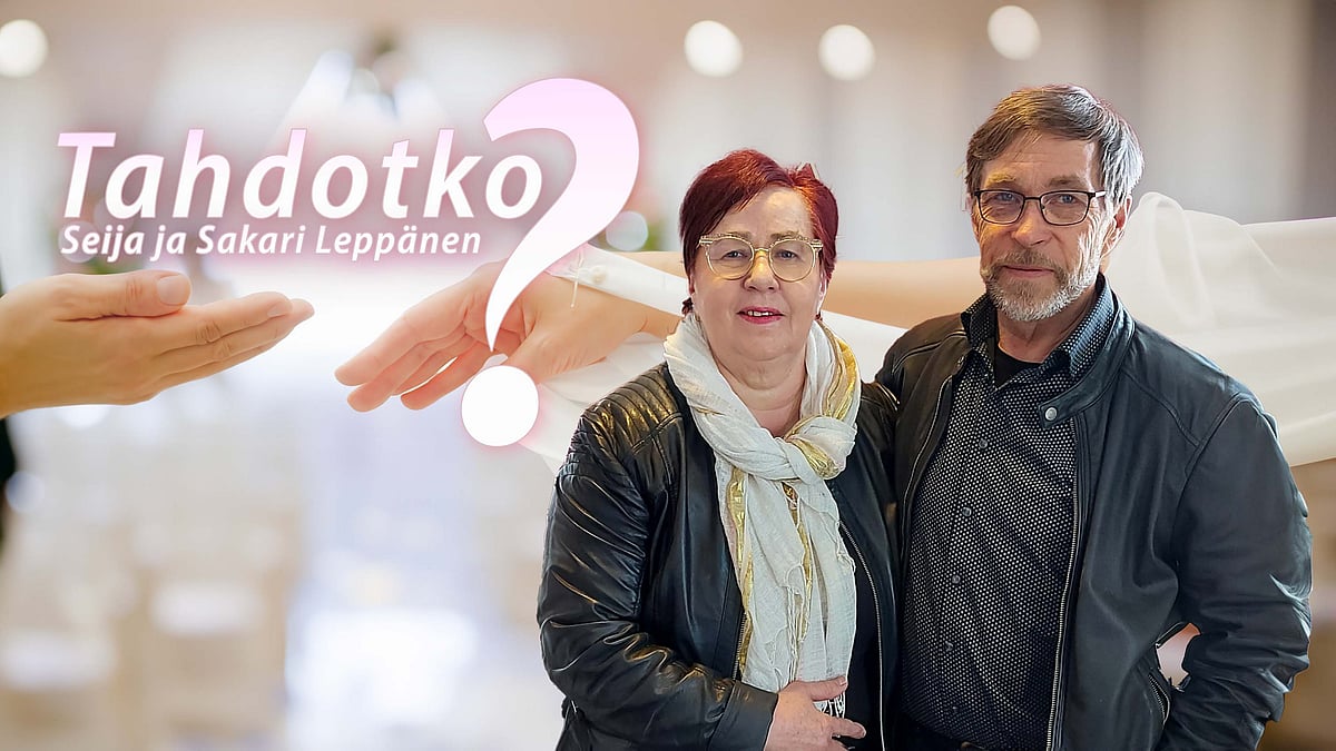 Tahdotko?-podcastissa vieraina Seija ja Sakari Leppänen.