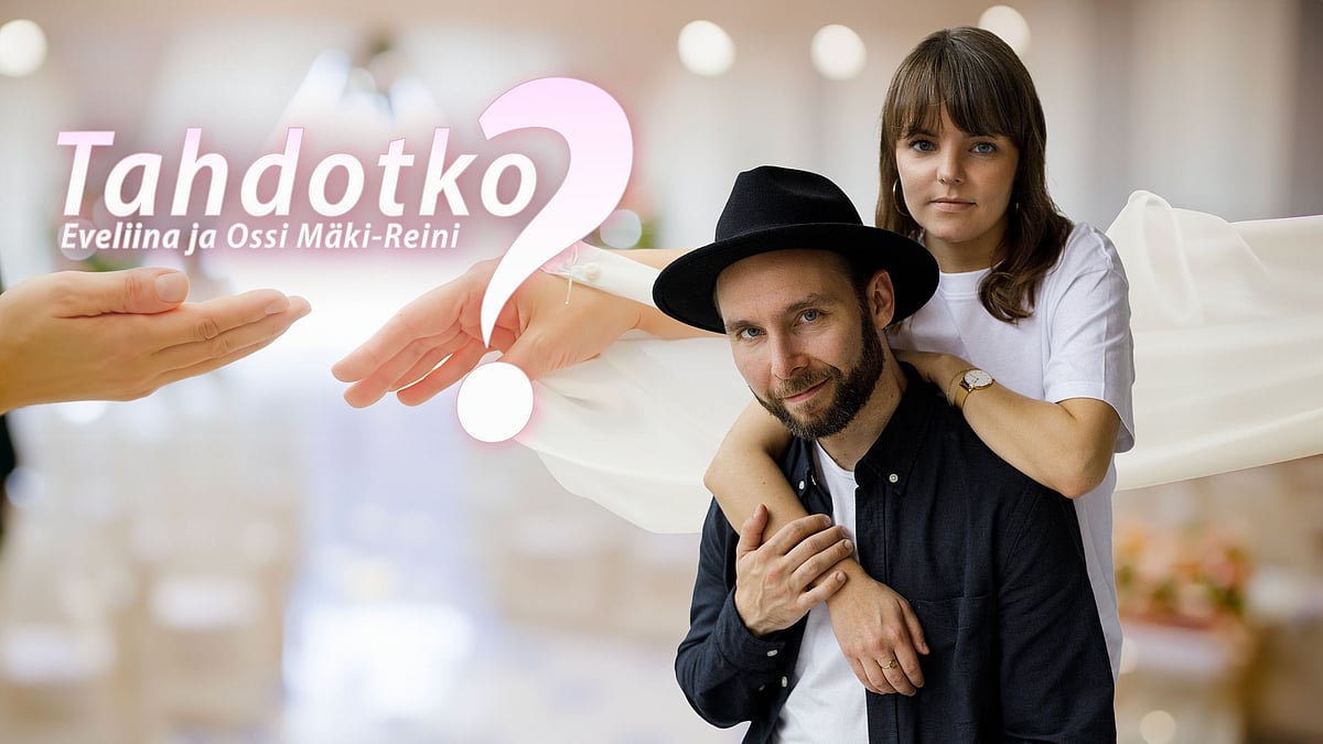 Tahdotko?-podcastissa vieraina Eveliina ja Ossi Mäki-Reini.