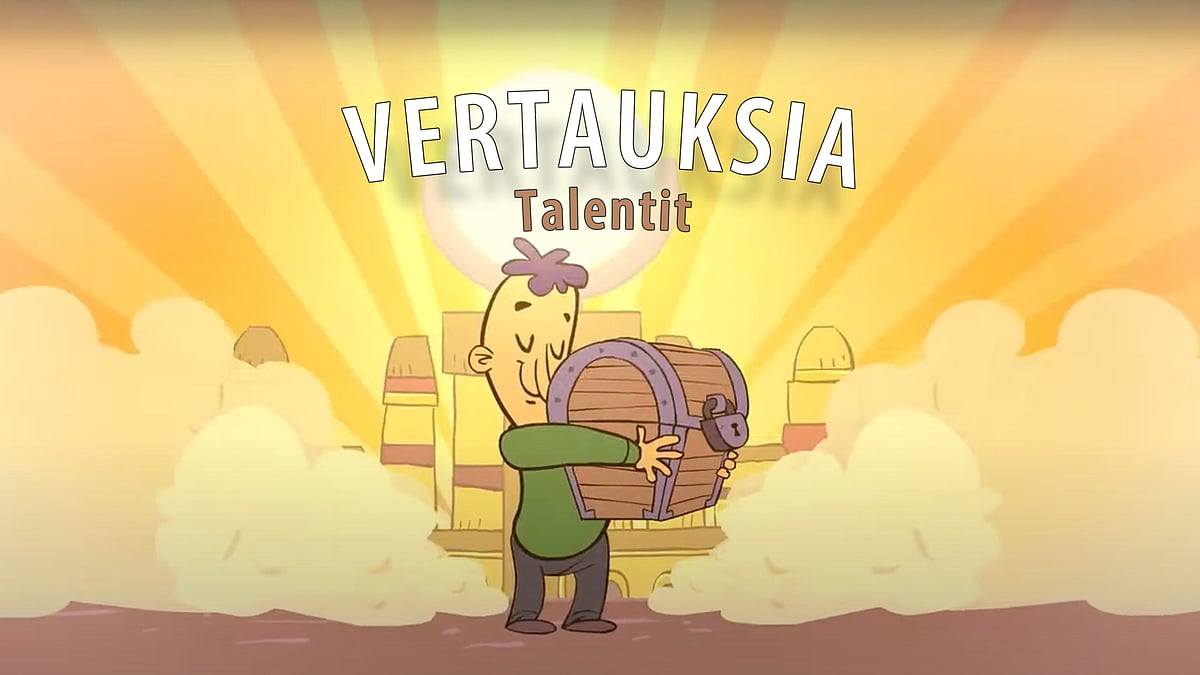 Vertauksia-videosarjassa aiheena talentit.