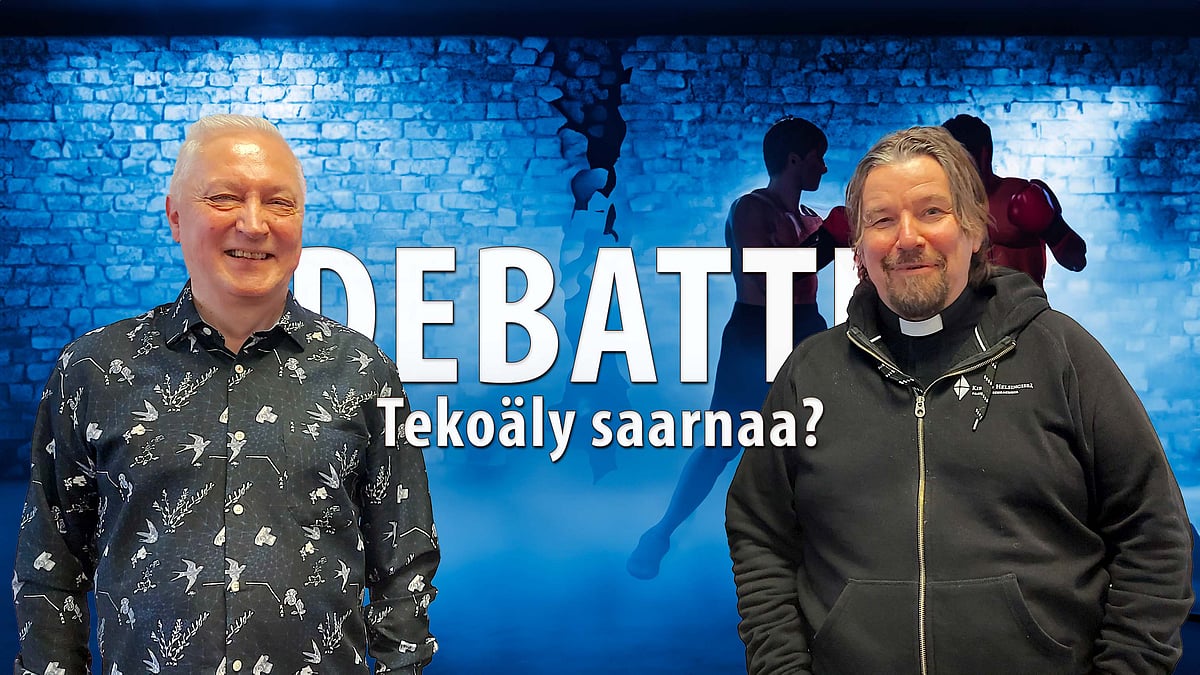 Debatti-podcastissa aiheena kirkossa saarnaava tekoäly.