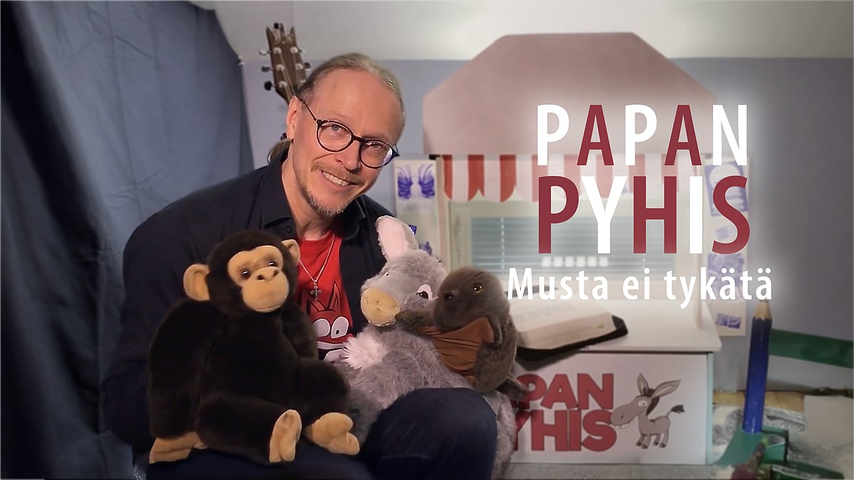 Papan pyhis -videosarjassa aiheena musta ei tykätä.