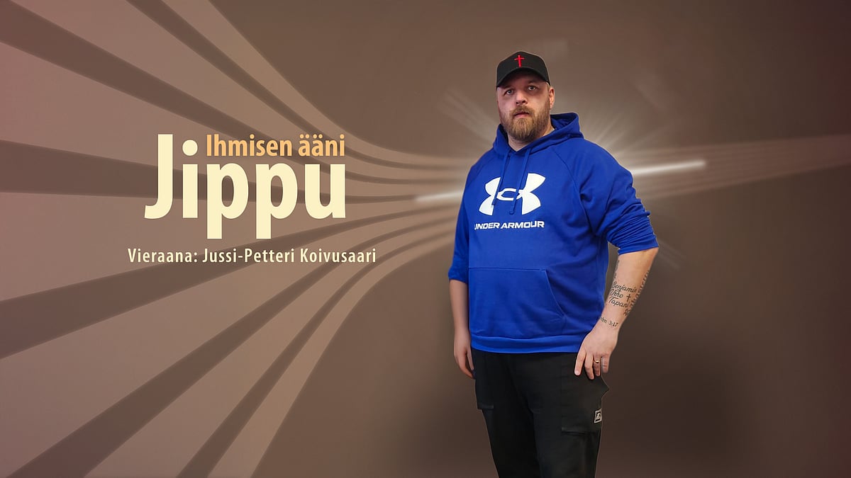 Jippu ja ihmisen ääni -podcastissa vieraana Jussi-Petteri Koivusaari.