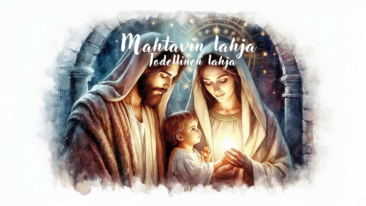 Mahtavin lahja -videosarjassa aiheena todellinen lahja.