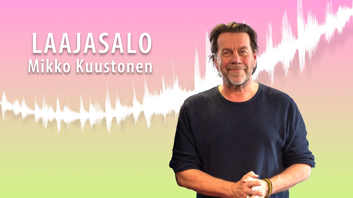 Laajasalo-podcastin vieraana Mikko Kuustonen.