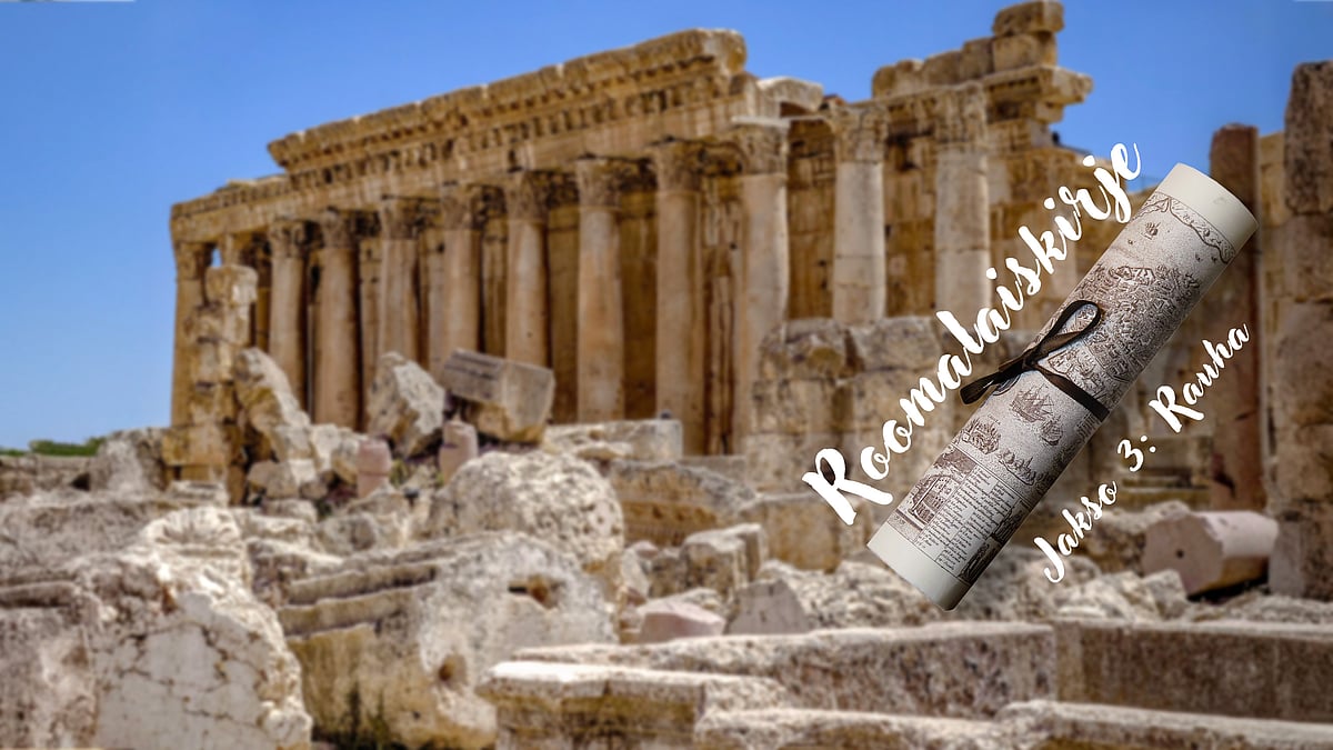 Roomalaiskirje-videosarjassa aiheena rauha.