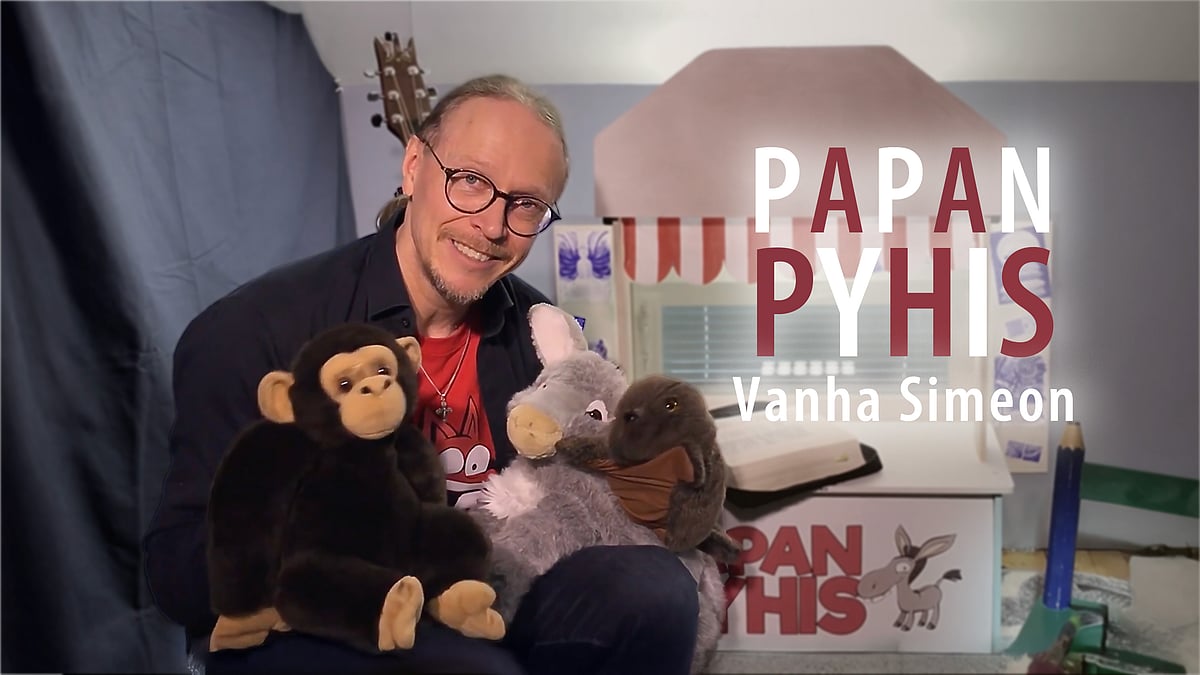 Papan pyhis -videosarjassa aiheena vanha Simeon.