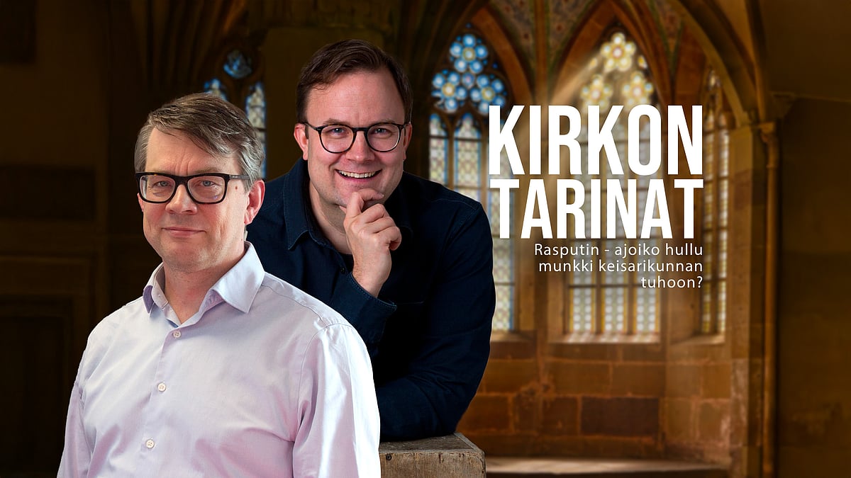 Kirkon tarinat -podcastissa aiheena Rasputinin tarina.