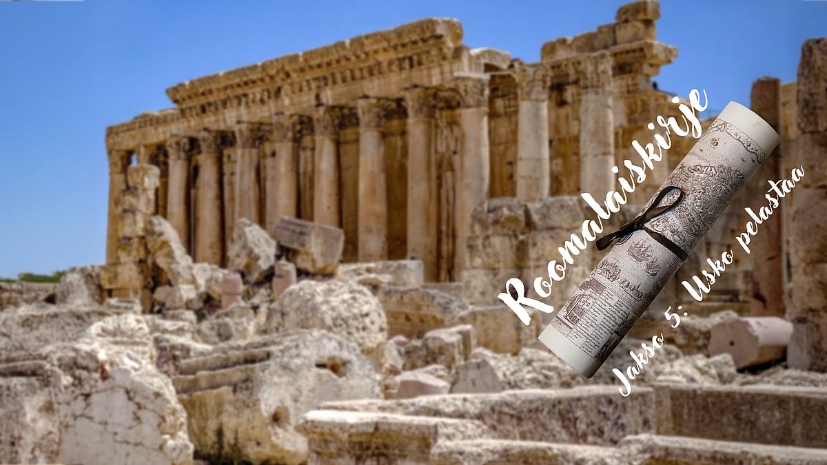 Roomalaiskirje-videosarjassa aiheena usko pelastaa.