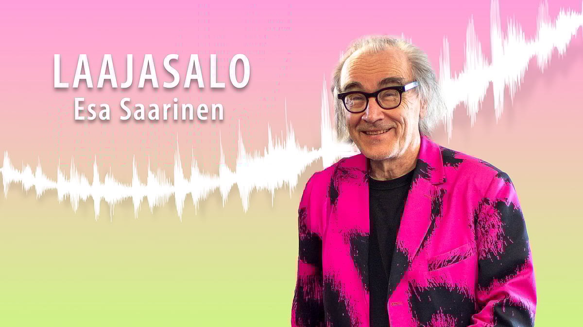 Laajasalo-podcastissa vieraana Esa Saarinen.