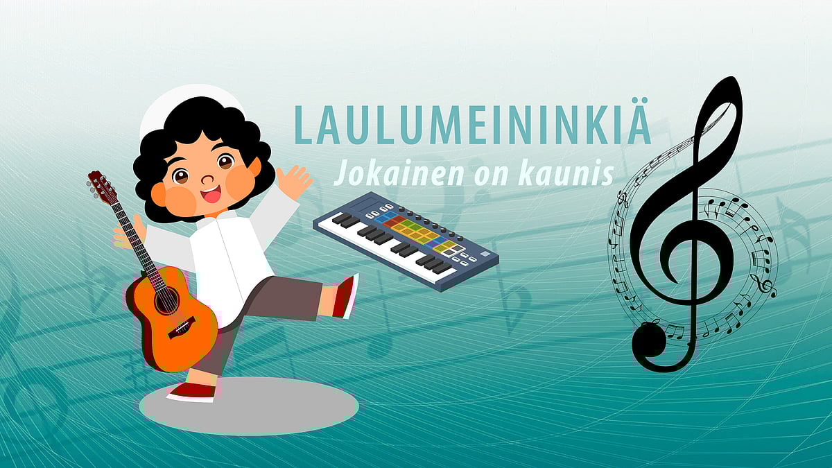Laulumeininkiä-videosarjassa laulu Jokainen on kaunis.