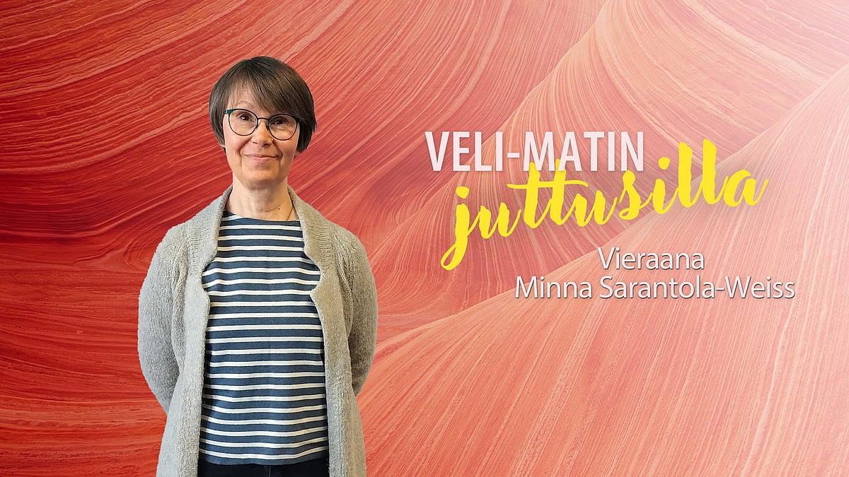 Juttusilla-podcastin vieraana Minna Sarantola-Weiss.