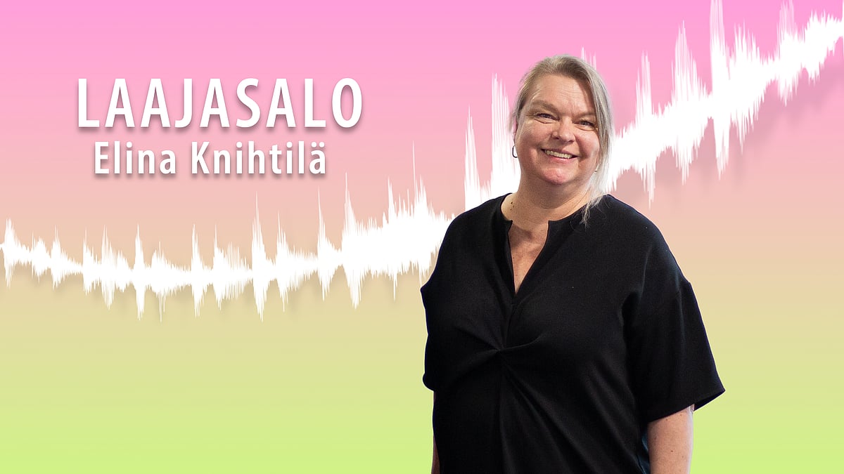 Laajasalo-podcastissa vieraana Elina Knihtilä.