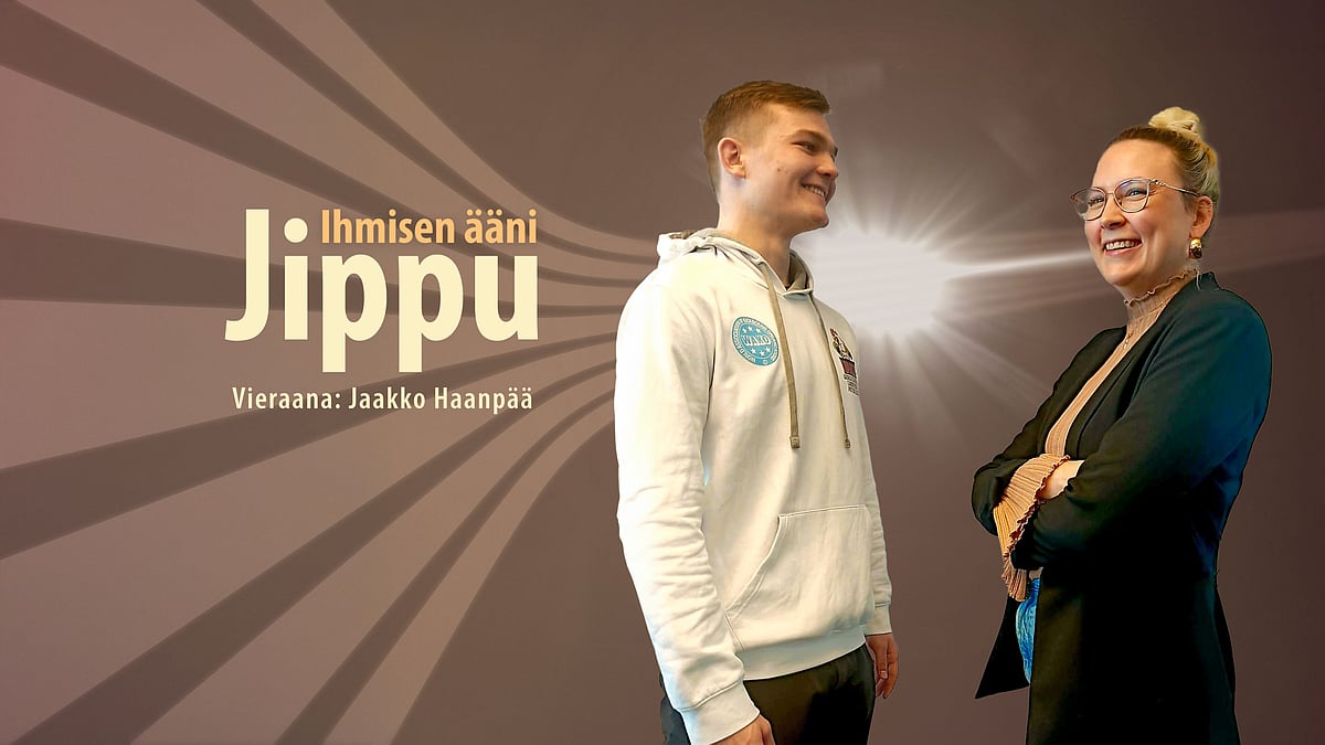 Jippu ja ihmisen ääni -podcastissa vieraana Jaakko Haanpää.