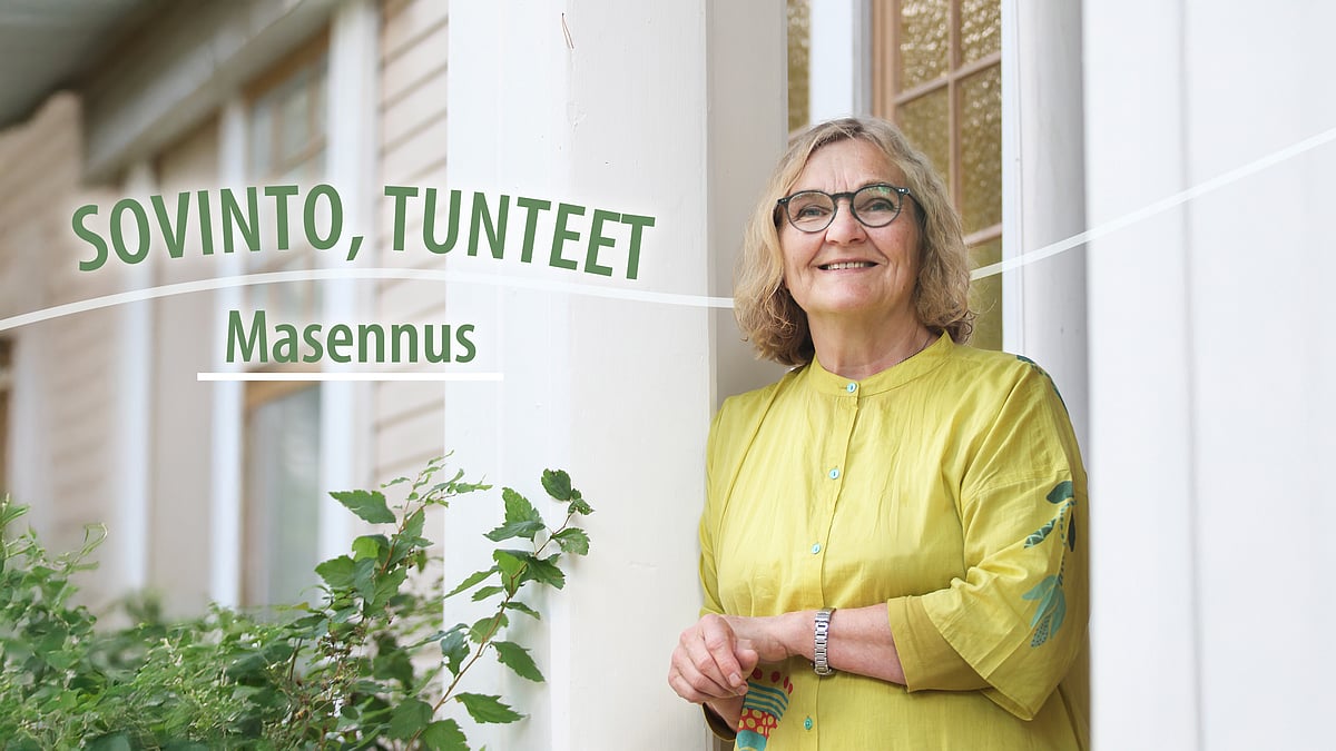 Sovinto, tunteet -videosarjassa aiheena masennus.