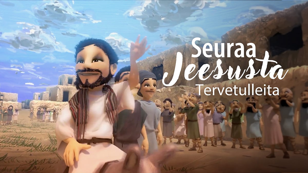 Seuraa Jeesusta -videosarjassa aiheena tervetulleita.