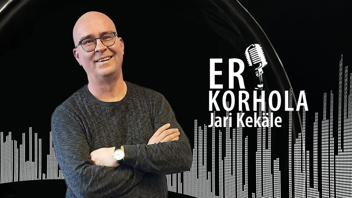 ER Korhola -podcastissa Jari Kekäle.