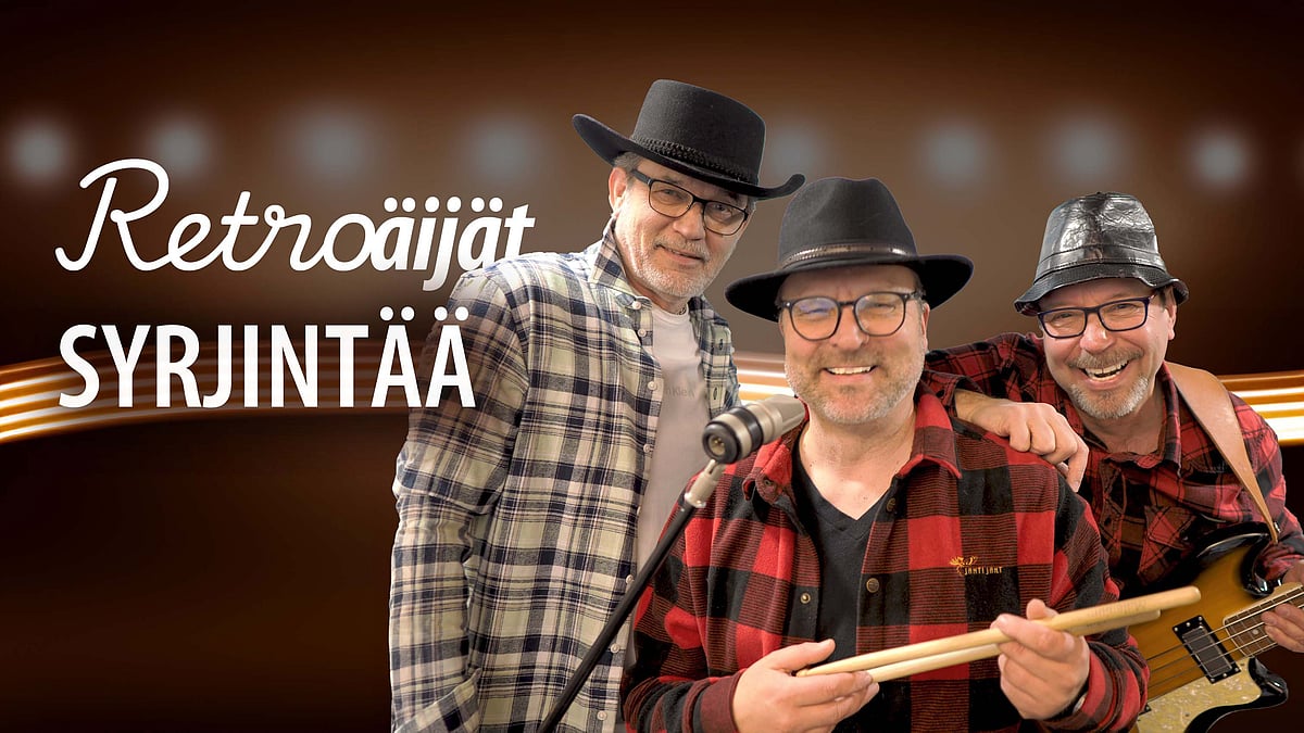 Retroäijät: Pekka Salminen, Hannu Salo ja Kimmo Nykänen.