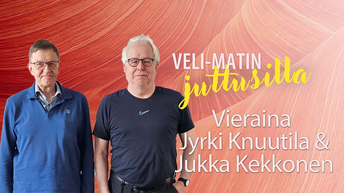 Juttusilla-podcastin vieraina professorit Jyrki Knuutila ja Jukka Kekkonen.