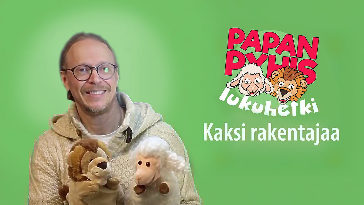 Papan pyhis lukuhetki -videosarjassa aiheena kaksi rakentajaa.