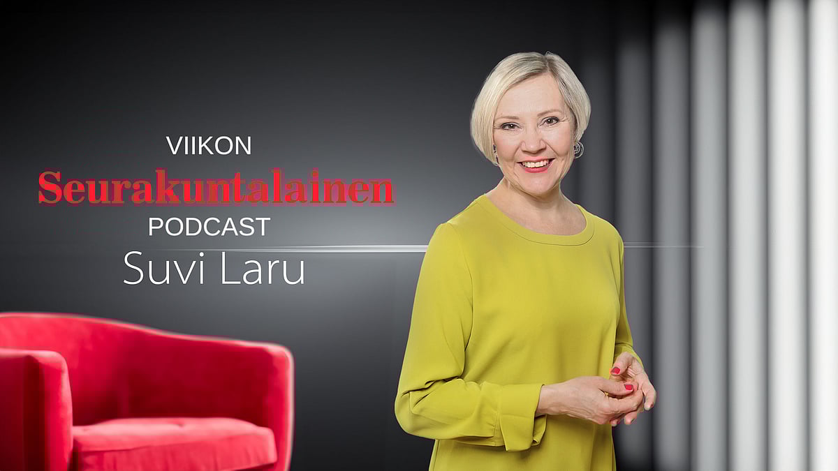 Podcastin vieraana Suvi Laru.