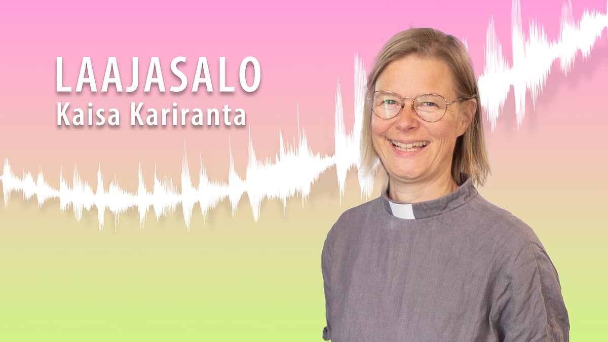 Laajasalo-podcastissa Kaisa Kariranta.