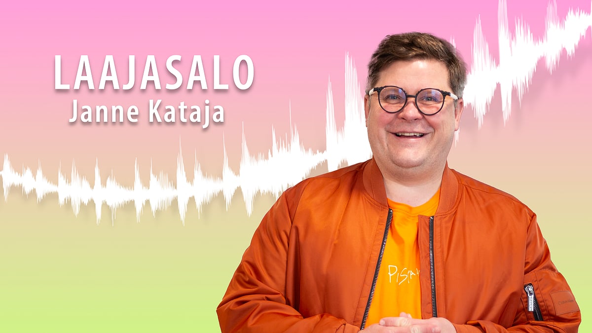 Laajasalo-podcastissa Janne Kataja.