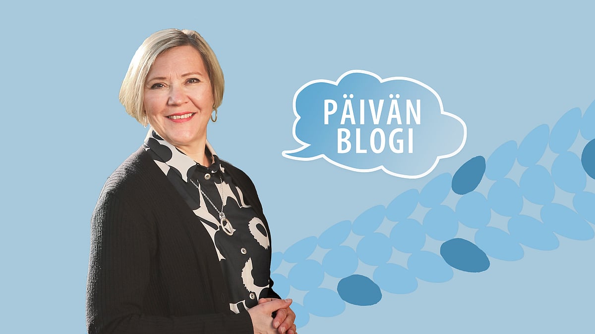 Päivän blogi Sari Savela -podcastin tunnuskuva.