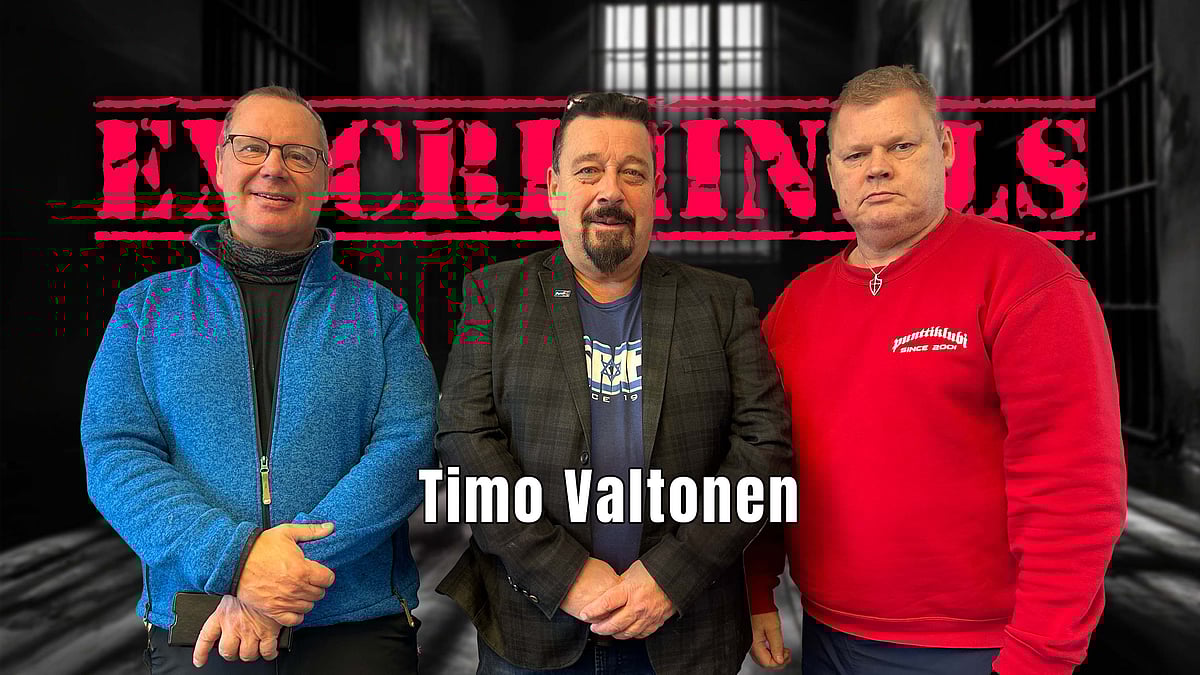Ex-Criminals -podcastissa vieraana Timo Valtonen.