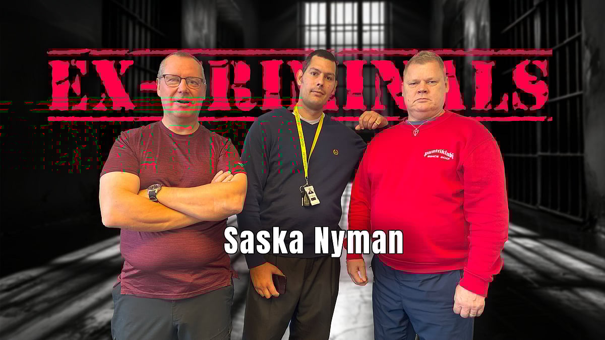 Ex-Criminals -podcastissa vieraana Saska Nyman.