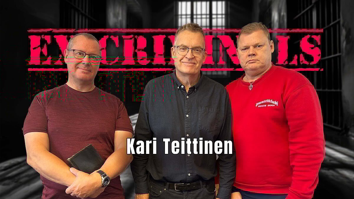 Ex-Criminals -podcastissa vieraana Kari Teittinen.