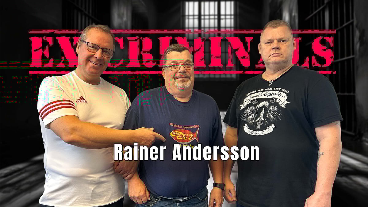 Ex-Criminals -podcastissa vieraana Rainer Andersson.