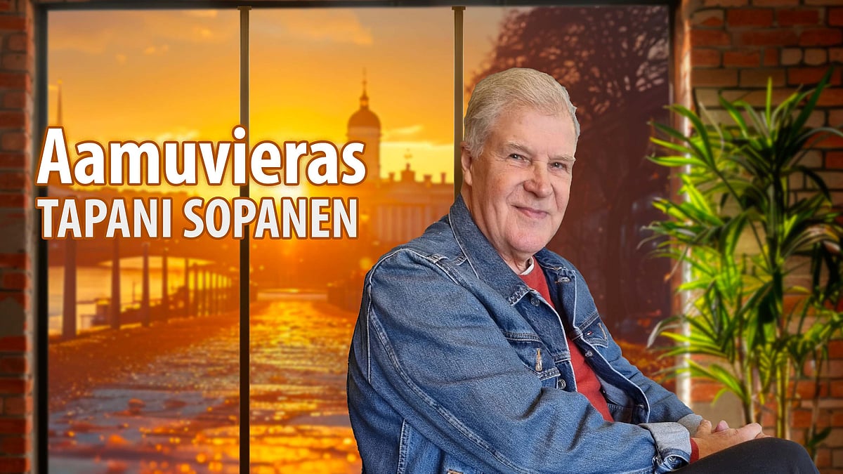 Aamuvieras-podcastissa vieraana kirjailija, yrittäjä Tapani Sopanen.