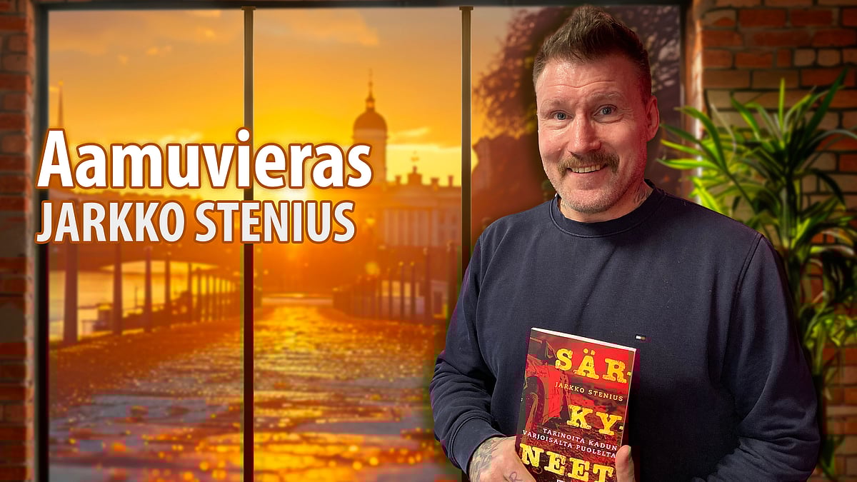 Aamuvieras-podcastissa vieraana ex-potkunyrkkeilijä Jarkko Stenius.