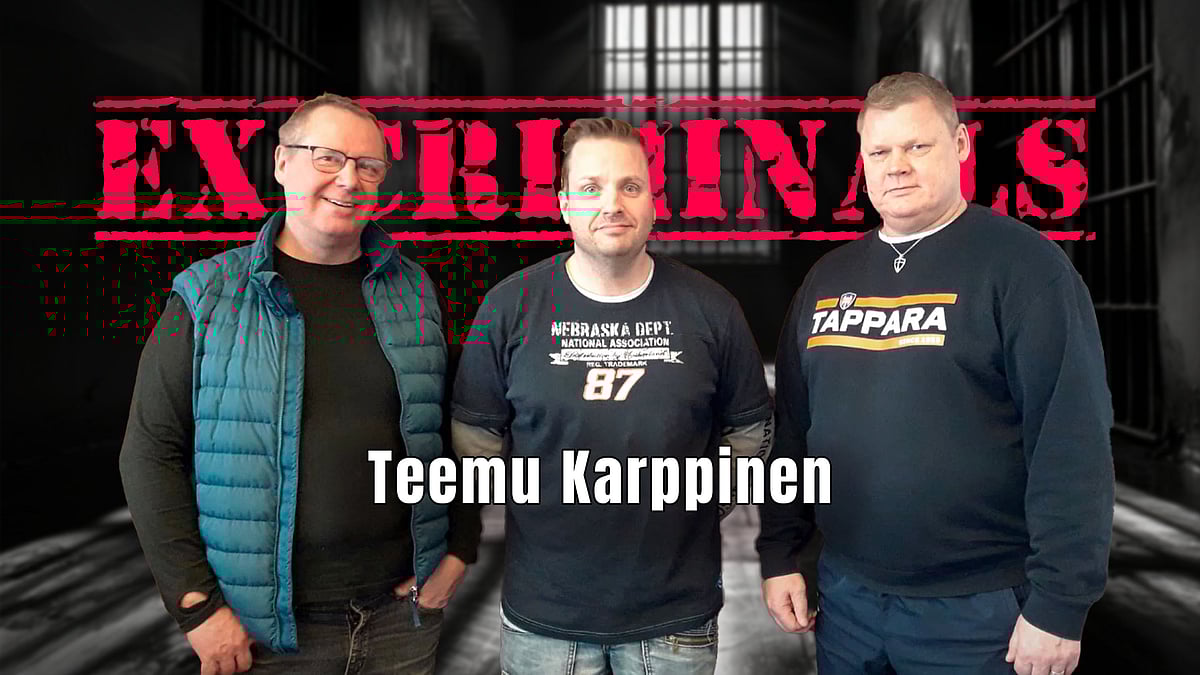 Ex-Criminals-podcastissa vieraana Teemu Karppinen.