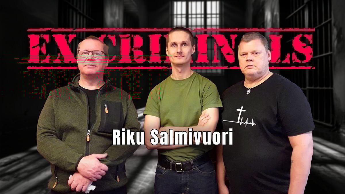 Ex-Criminals-podcastissa vieraana Riku Salmivuori.
