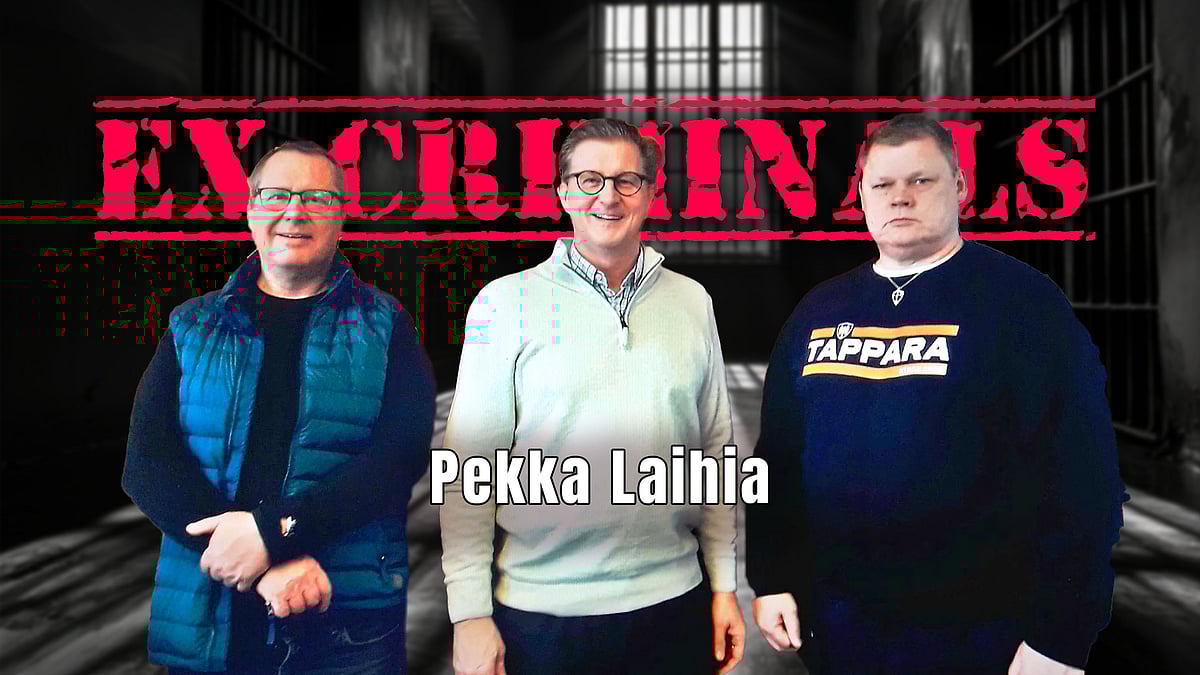 Ex-Criminals-podcastissa vieraana Pekka Laihia.